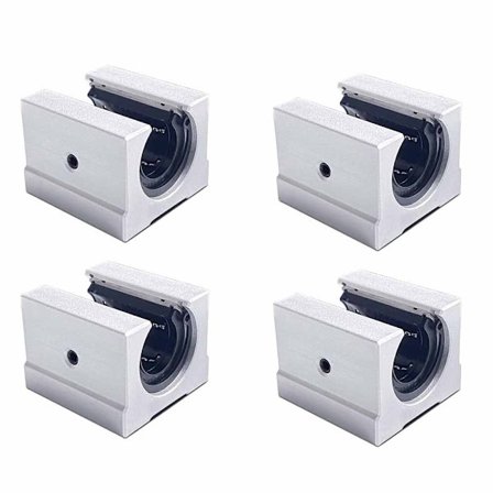 4 STK SBR16UU Lineær Kulelager Lineær Lager Putekloss