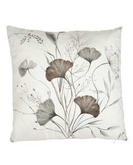 Pudebetræk blomstrende Gisela 1-pak Off-white