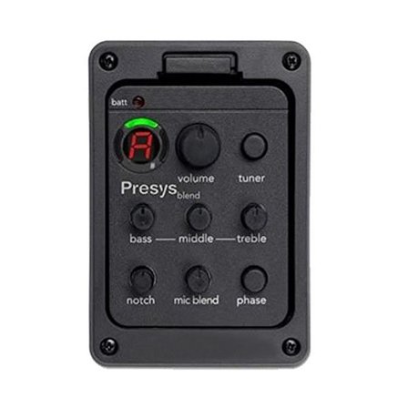 Kitaran etuvahvistin EQ-viritin Piezo-mikrofoni kitaran osat tarvikkeet