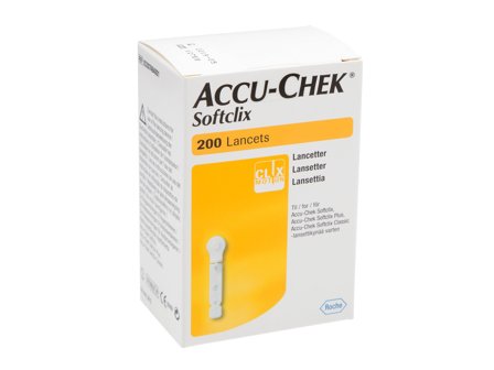 Accu-Chek Softclix lansett, 200 stk.