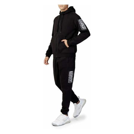 Emporio Armani EA7 Training Sets Sort, Herre Træning, Størrelse: XS