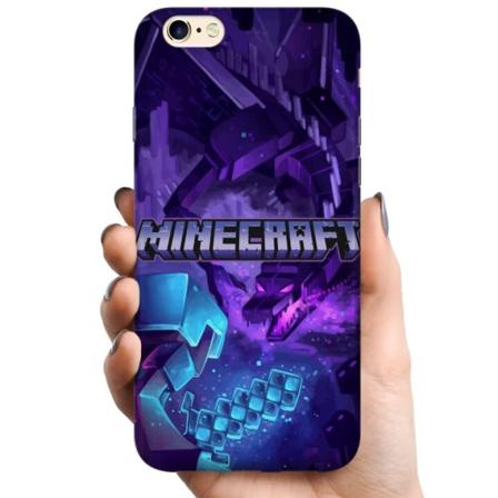 Apple iPhone 6 TPU Mobilcover Minecraft
