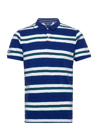 Vintage Stripe Polo Patterned Superdry
