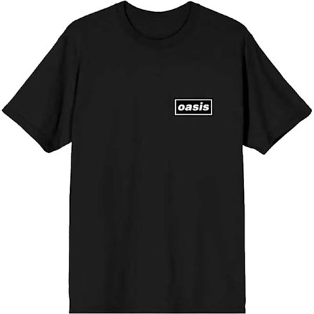 Oasis Unisex Vuxen Some Might Say Lyrik Baktryck T-shirt S Svart
