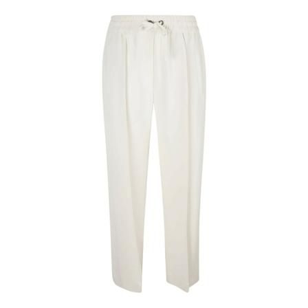 Brunello Cucinelli Bukser Hvid, Dame Bukser