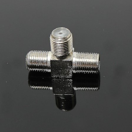 Hmwy-10 kpl kierre F-liitin T-haaroitinsovitin kaapeli TV-antenni Freeview Virgin Media hopea