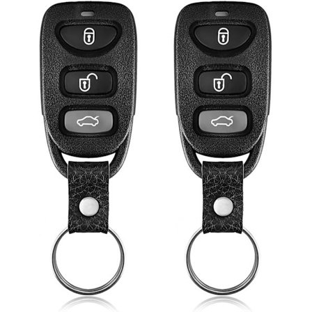 2 Keylessbest Ersättning för 2010 2011 2012 2013 2014 Kia Forte Koup Hyundai Elantra Nyckelfjärrkontroll PINHA-T008 4 Knappar 315MHz