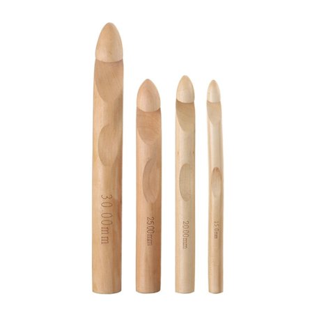 hæklenåle i træ hæklenåle stort hæklenålesæt