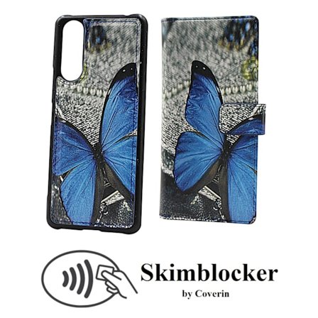 Skimblocker Magnet Designwallet Sony Xperia 5 II