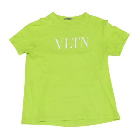 Valentino Vintage, Pre-owned Vltn T-shirt Cotton Groen, Heren, Maat:S
