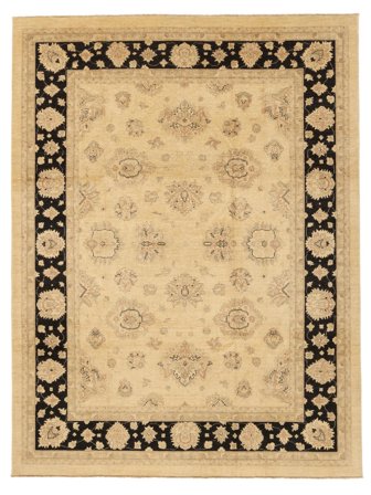 Ziegler Rug 275X361 Orange/Brown Large Wool, Afghanistan