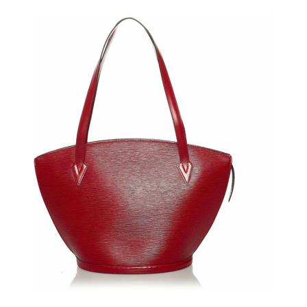 Louis Vuitton Vintage, Pre-owned Bag Rood, Dames, Maat:ONE Size,leer