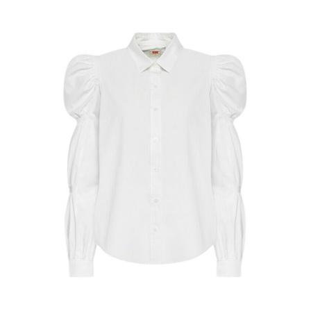 Levi's - Skjortor - Vit - Dam - Storlek: S, Dam, Storlek: S