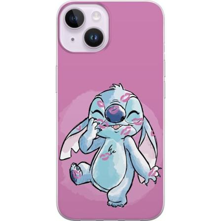 Apple iPhone 14 Gennemsigtig cover Stitch Puss