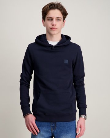 Scotch & Soda Regular-fit logo badge hoodie Blau Hoodies/Kapuzenpullover Jungen - Kids Brand Store