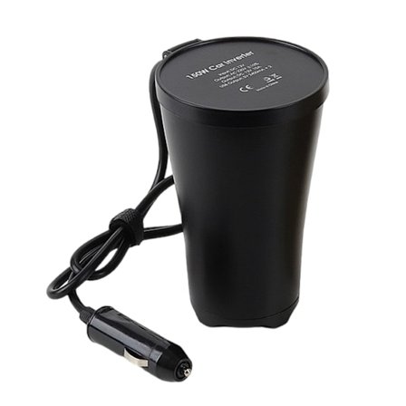 150W køretøjsinverter DC12V til AC110V-adapter med dobbelt USB-port til bærbare computere smartphones til lange rejser