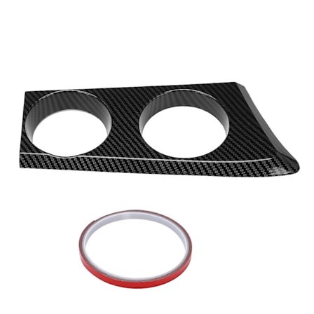 Central Konsol Kopholder Beslag Udskiftning til E81 E82 E87 E88 1 Serie 120i 2004-2011 Højrestyret Kulfiber Stil