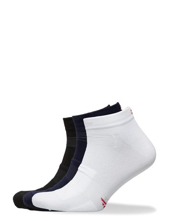 Cycling Low-Cut Socks 3-Pack White Danish Endurance