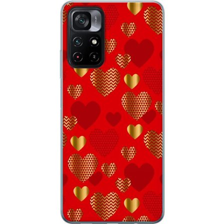 Yhteensopiva Puhelinkuori Xiaomi Xiaomi Poco M4 Pro 5G GoldenHearts