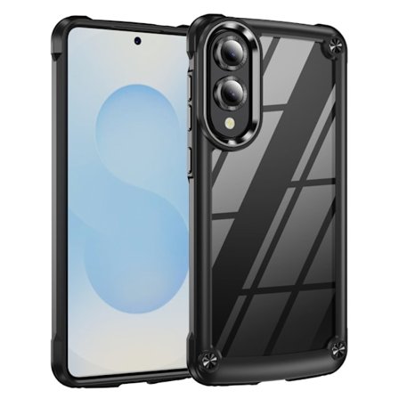 Samsung Galaxy S25 Edge Skal Xtreme Stöttåligt Hybrid Svart_max