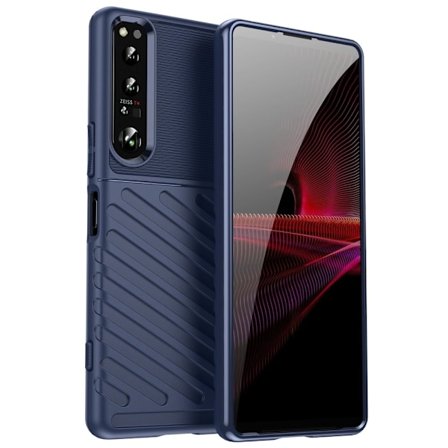Thunder Sony Xperia 1 IV deksel - Blå