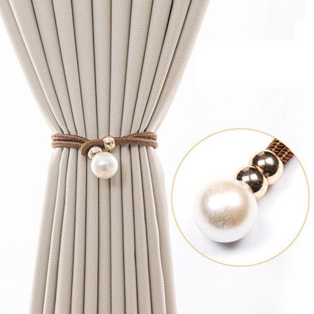 IC Gardinbindere Brun Perle Gardin Tiebacks