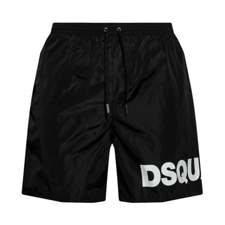 Dsquared2, Swimwear Zwart, Heren, Maat:M