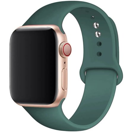 Silikonarmband för Apple Watch-armband 40 mm 49mm 44 mm 45mm 46mm 42mm 41mm 38mm sportarmband iWatch serie 10 9 8 3 SE ultra 2