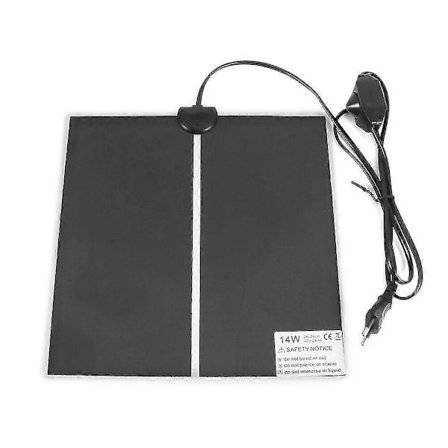 Reptil Varmematte med Termostat - Kjæledyr Varmeapparat for Vivarium & Terrarium - EU Plugg