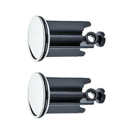 (2 stk) Universal 40mm servant-propp, avløpsstopp med gummi