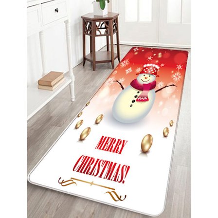 Juldekorationer Mattor God Jul Inomhus Mattor Inredning God Jul Dekorativa juldekorationer Prydnader Festdekor Presenter (E 40x120CM)