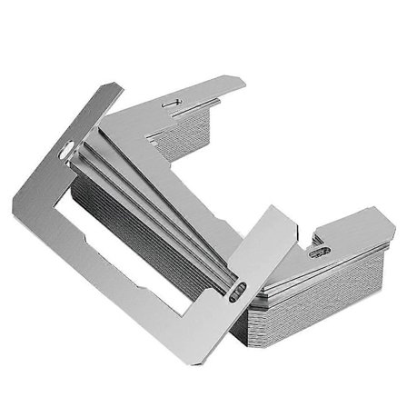 Afstandsstykke til vægplade, planmonterede nivelleringsplader til reparation af stikkontakter og løse elektriske udtag