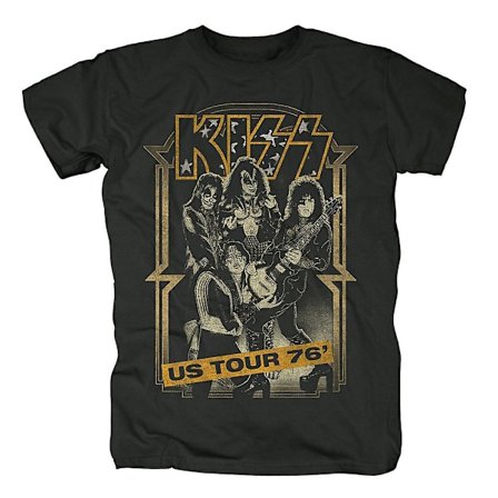 Kiss US Tour 76 T-shirt