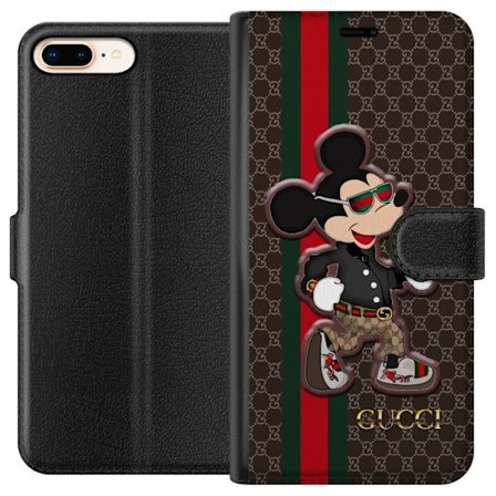 Kompatibelt Lommeboketui til Apple iPhone 7 Plus CC Happy Mouse