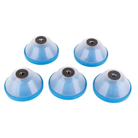 5 STK Borestøvskål ABS Svamp Anti Vibration Støjsvag Skive Hulsav Støvfanger til Loft YEMAA