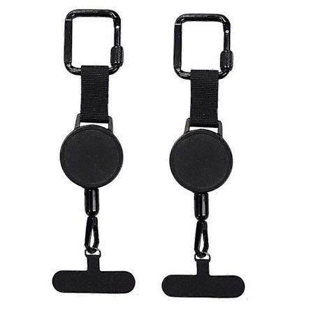 2026 Udtrækkelig tyverisikret telefonholder-snor til fritid, daglig brug, sport, udendørs (h})