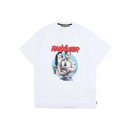 Iuter, T-Shirts Biały, Mężczyzna, Rozmiar: M