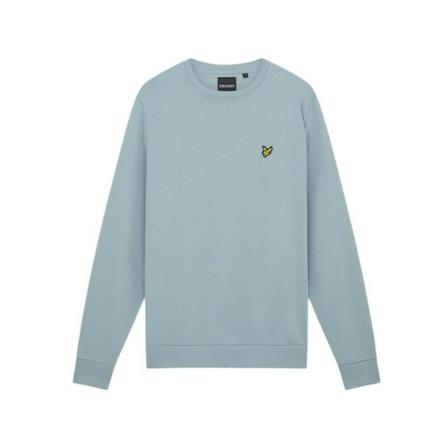 Lyle & Scott, Round-neck Knitwear Blauw, Heren, Maat:M,Cotton