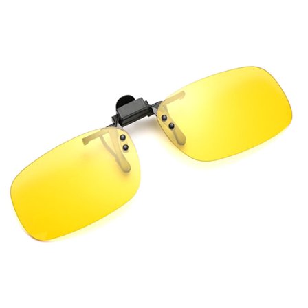 Day Night Vision Driving Clip On Solglasögon Flip Up Anti Glare