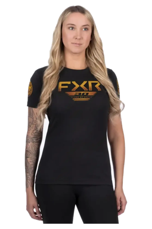 T-Shirt FXR 30 Years Of Speed Premium 26 Damen Schwarz Kash M
