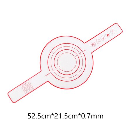 1 kpl silikoni-leivinmatto, pitkäkahvainen hihna tarttumaton Kitchen Coo