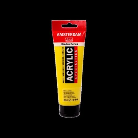 Akvarellfärg Talens AMSTERDAM, 120 ml Metallisk Gul