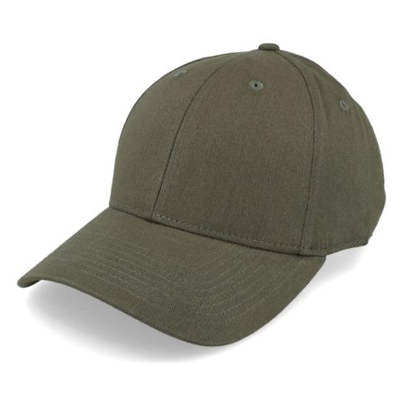 Equip - Vert adjustable Casquette - Blank Olive Adjustable @ Hatstore
