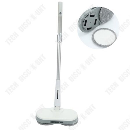 Elektrisk mopp - TD - Trådlös - 7,4V - USB - Fuktig städning utan påse