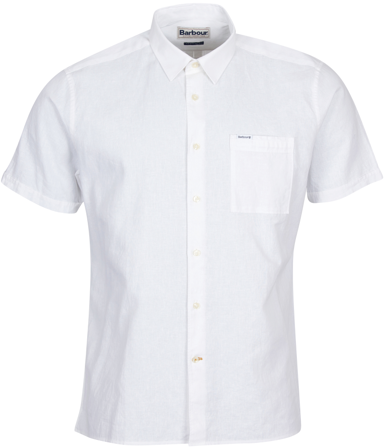 Barbour Nelson S/S Summer Shirt paita, White