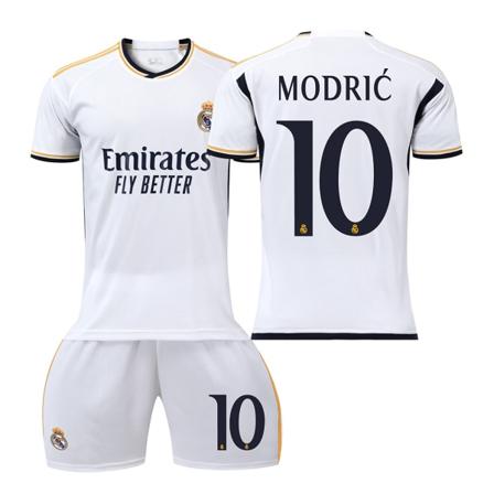 23-24 Real Madrid fodboldtrøje nr. 7 Vinicius 5 Bellingham 11 Rodrigo 10 Modric Real Madrid home number 10 L