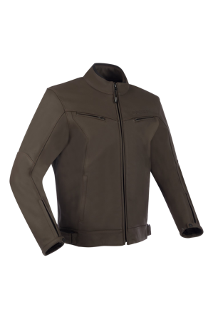 Bering Derby Motorcycle Jacket Brown S