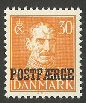 Danmark - Postfærgemærke AFA 29 - Postfrisk