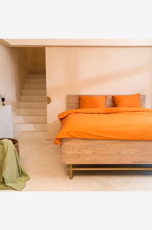 Kayori - Sengesæt - Giza - 3 dele - Bronze - Sengesæt - 220X220 - Fra Homeroom