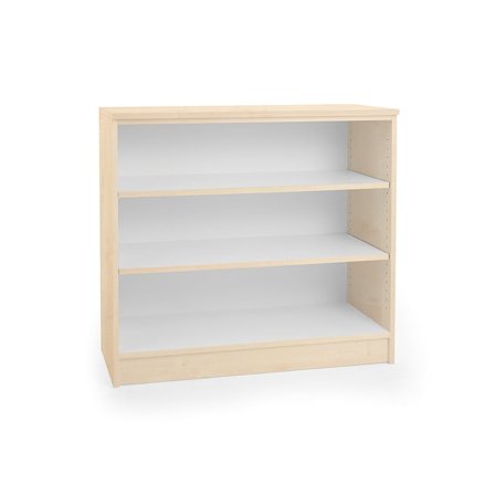 Low bookcase THEO, 900x1000x300 mm, birch